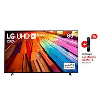 Televisor LG LED 65” UHD 4K Smart TV ThinQ AI 65UT8050PSB 2024